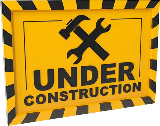 Under construction sign