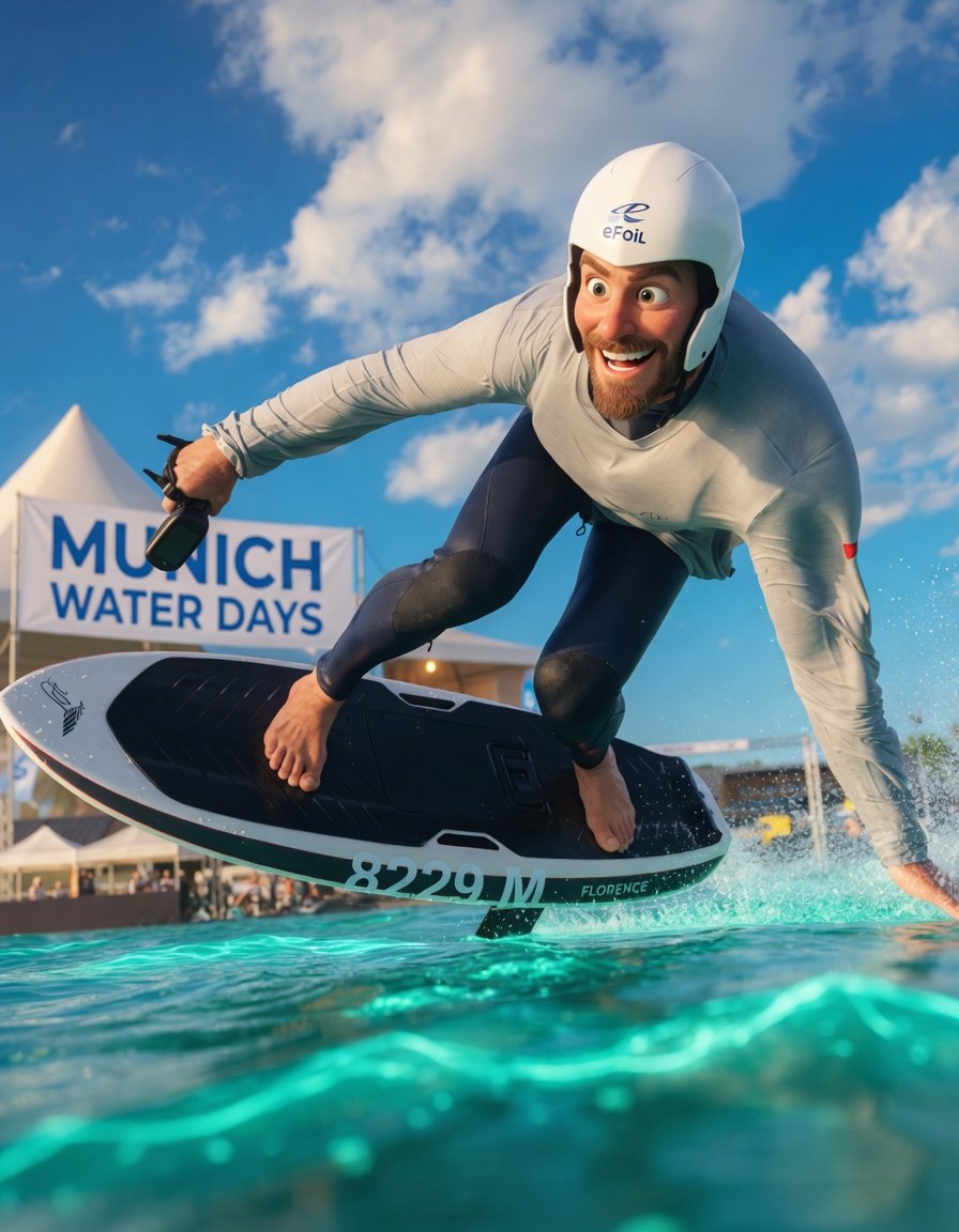 Munich Water Days 2026: Justin Chait Wins Germany’s First-Ever eFoil World Cup