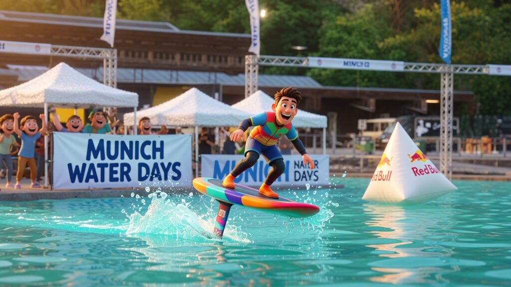 Race atmosphere at Munich Water Days 2026