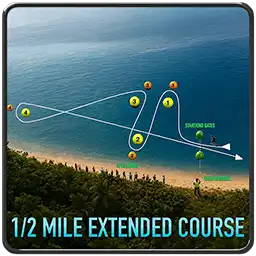 Verdant Ride Extended course layout
