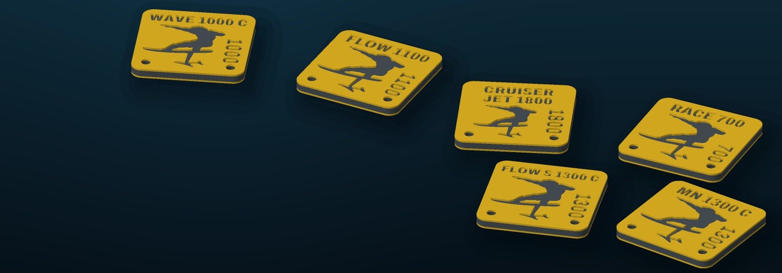 Fliteboard gear tags