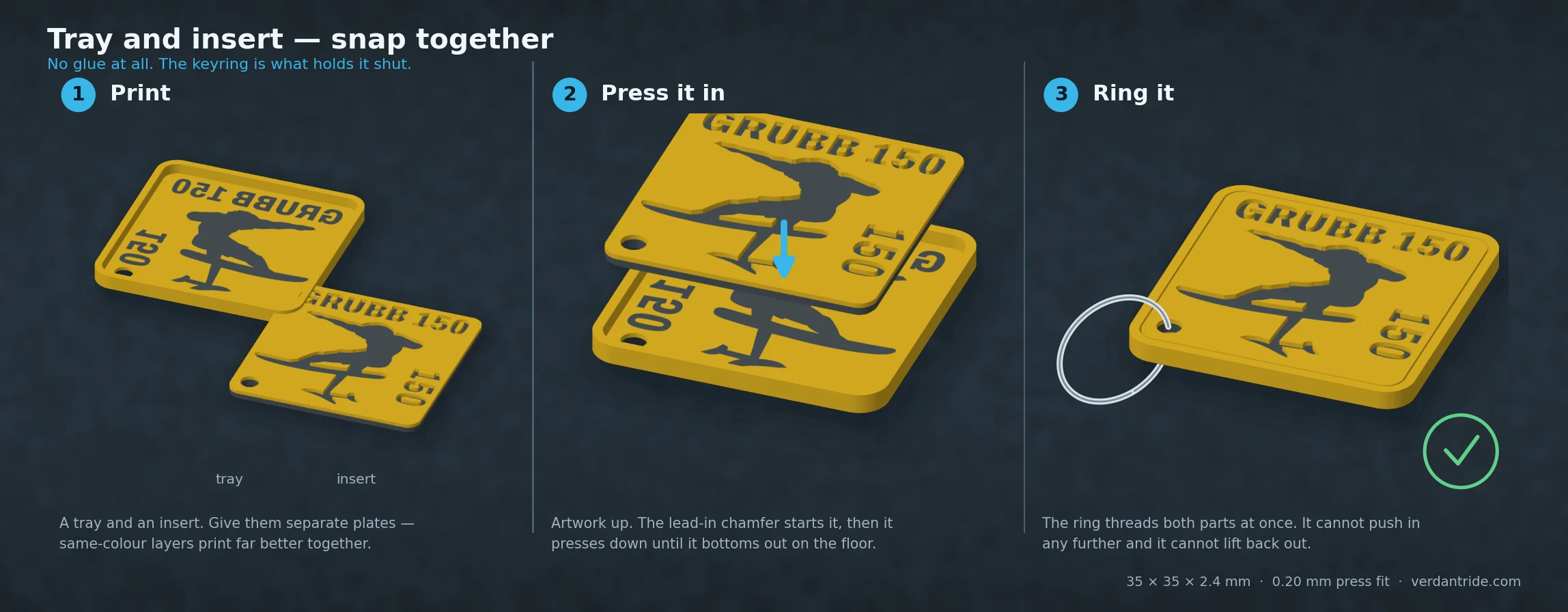 How to build the snap together version